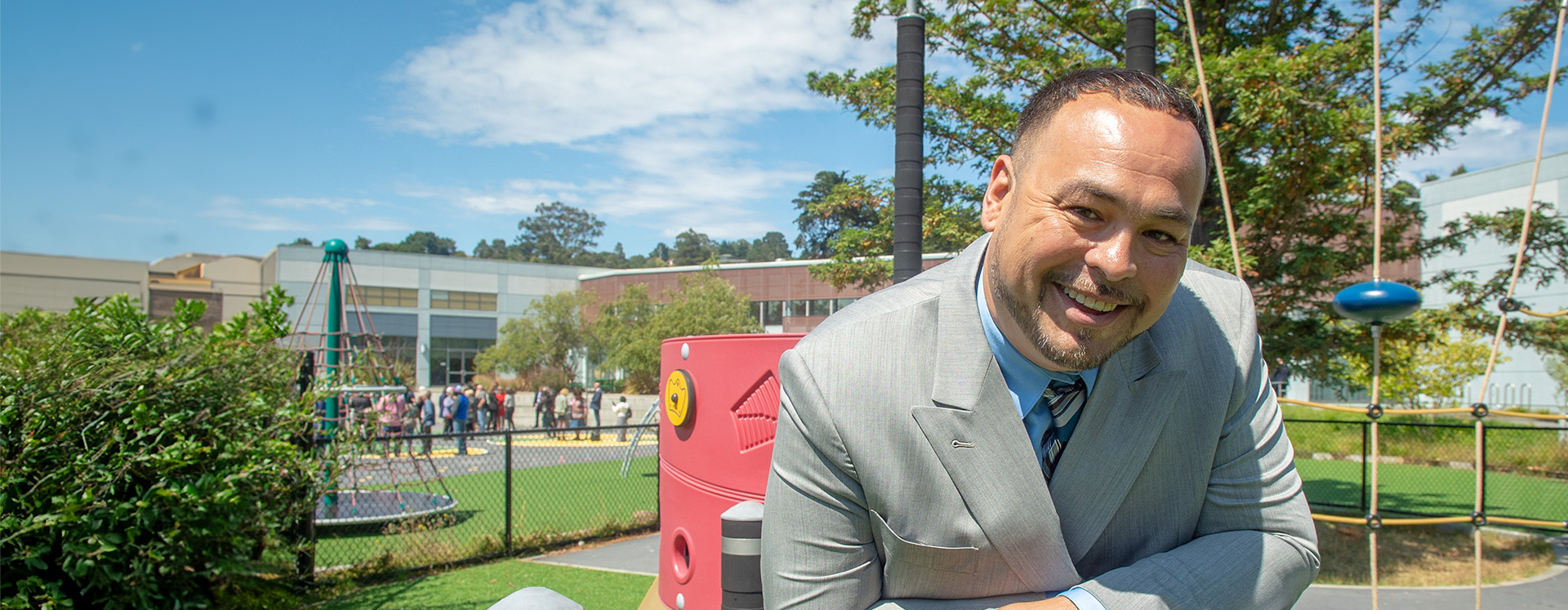 Itoco Garcia Smiling on Playground